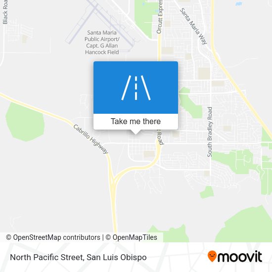 Mapa de North Pacific Street