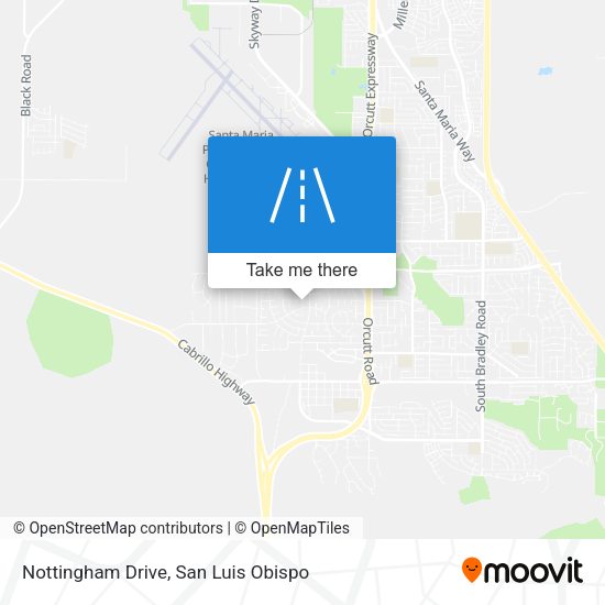 Nottingham Drive map