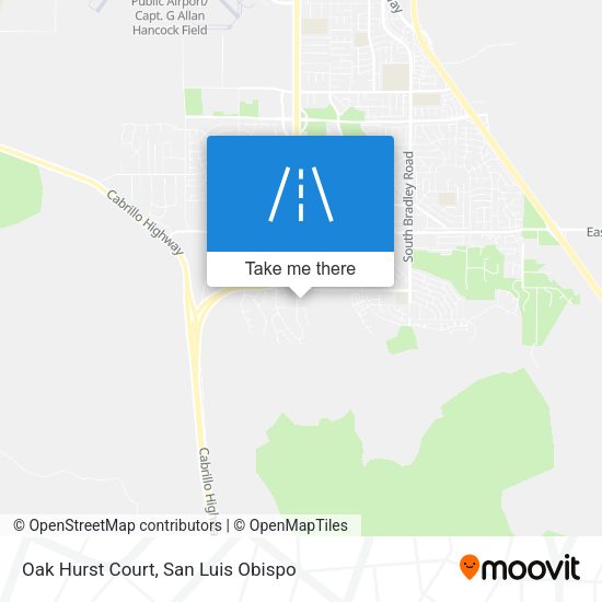 Oak Hurst Court map