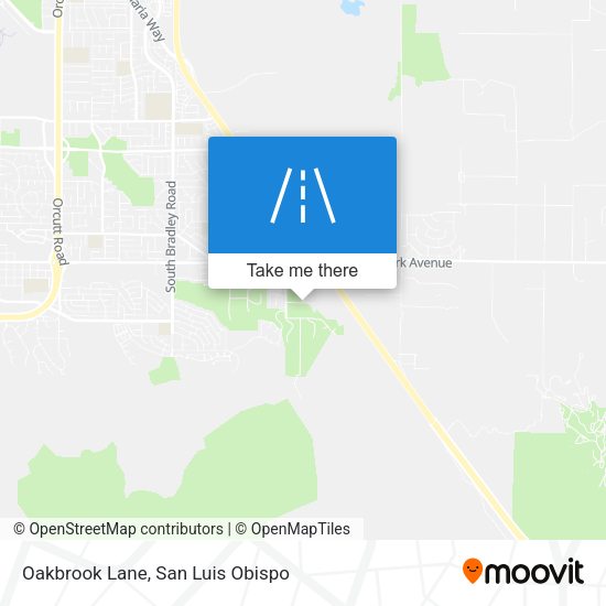 Mapa de Oakbrook Lane