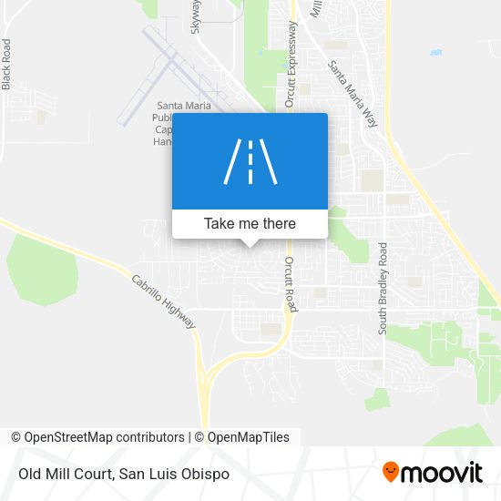 Mapa de Old Mill Court
