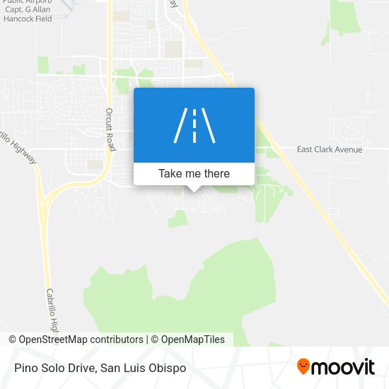 Pino Solo Drive map