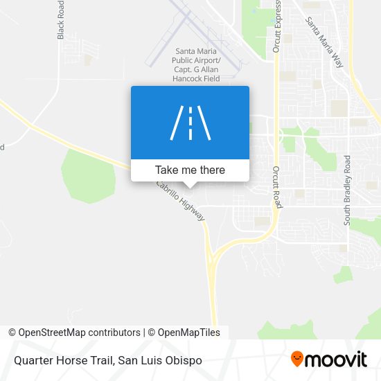 Quarter Horse Trail map