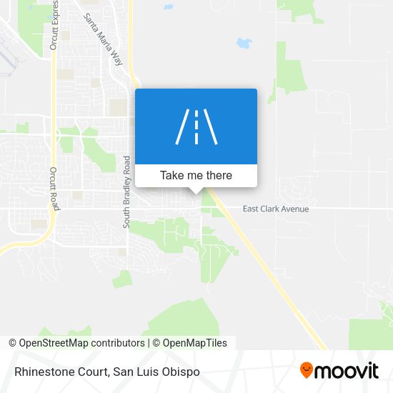 Rhinestone Court map