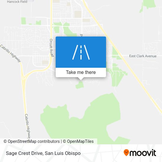 Sage Crest Drive map