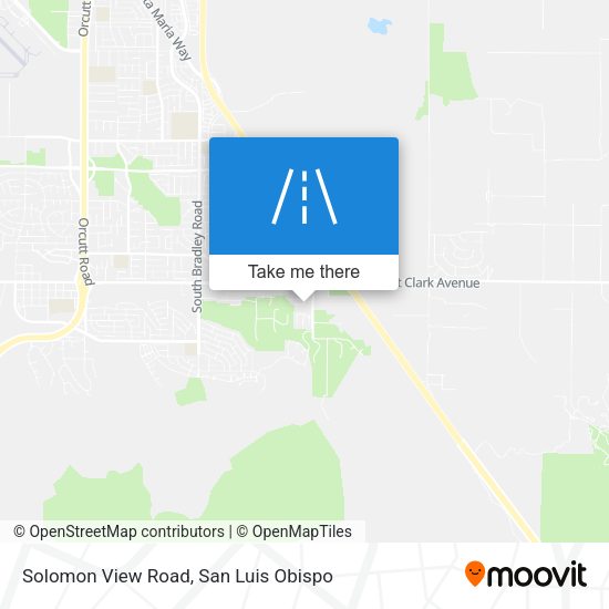 Solomon View Road map