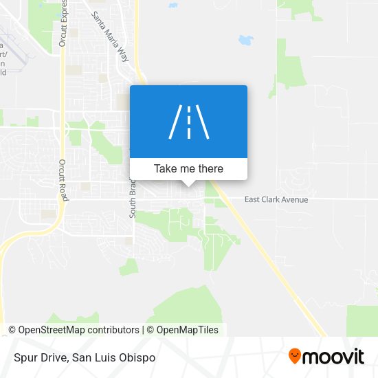 Mapa de Spur Drive