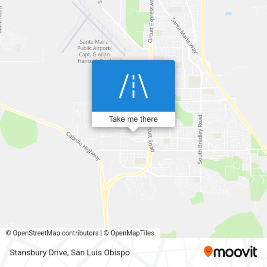 Stansbury Drive map