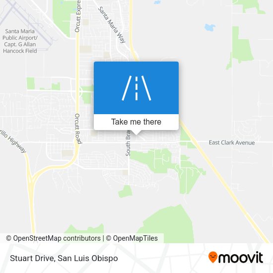 Stuart Drive map