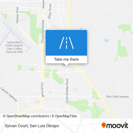 Sylvan Court map