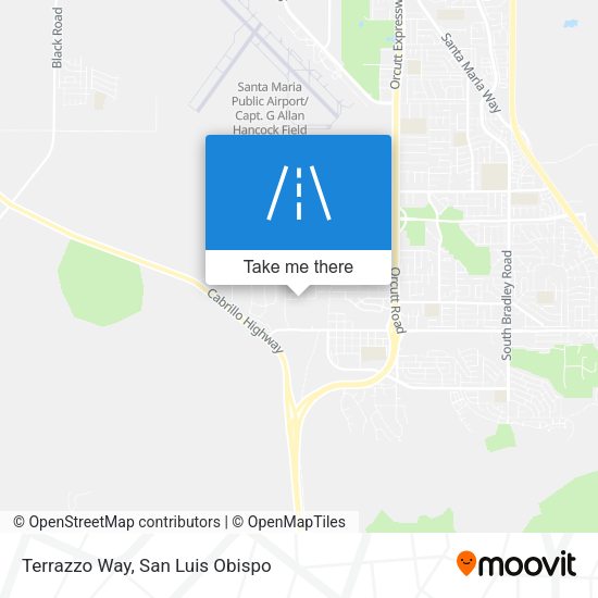Terrazzo Way map