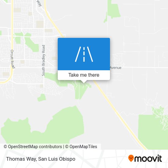 Mapa de Thomas Way