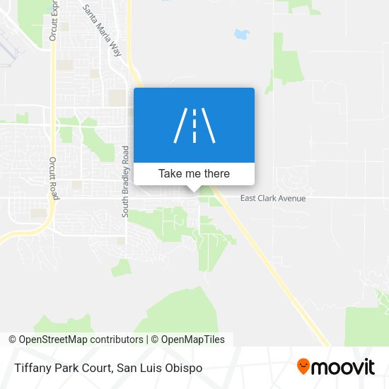 Mapa de Tiffany Park Court