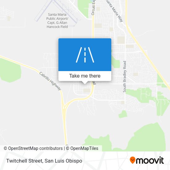 Twitchell Street map
