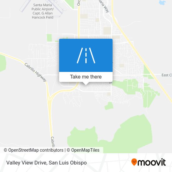 Valley View Drive map