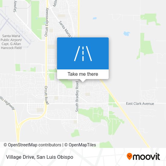 Village Drive map