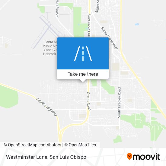 Westminster Lane map