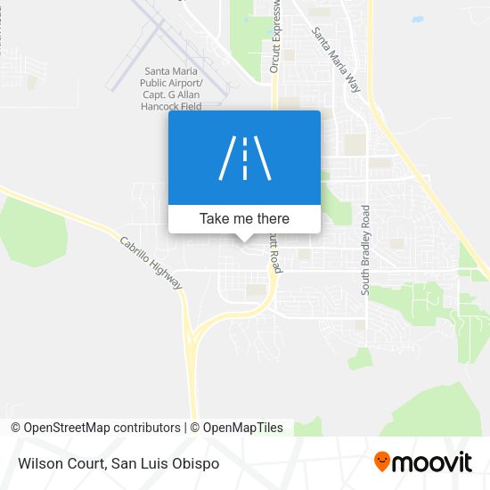 Mapa de Wilson Court
