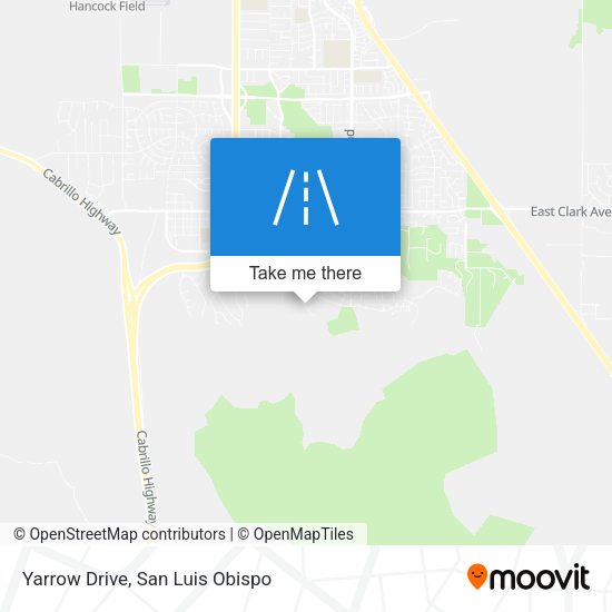 Mapa de Yarrow Drive