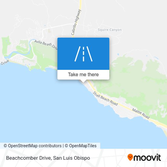 Beachcomber Drive map