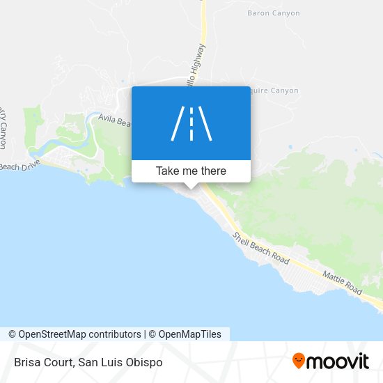 Mapa de Brisa Court