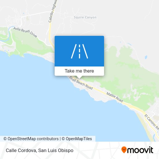Mapa de Calle Cordova