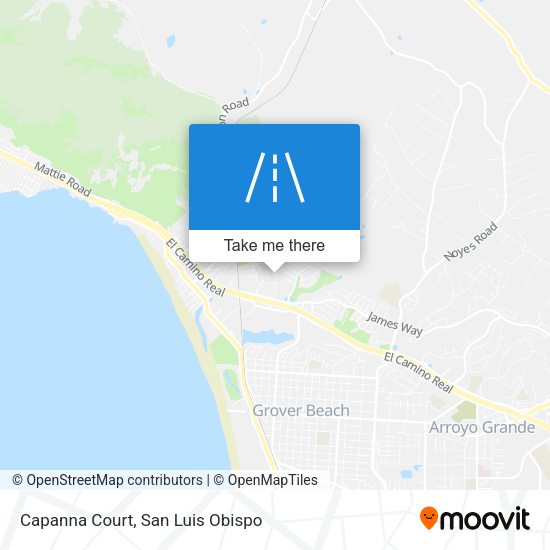 Capanna Court map
