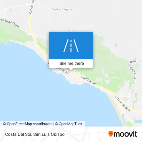 Mapa de Costa Del Sol