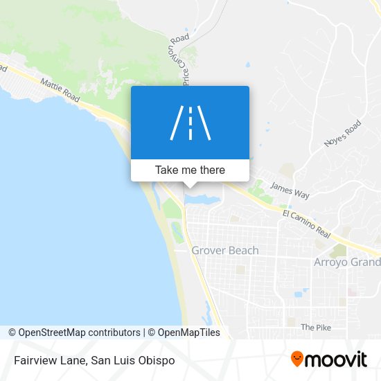 Fairview Lane map