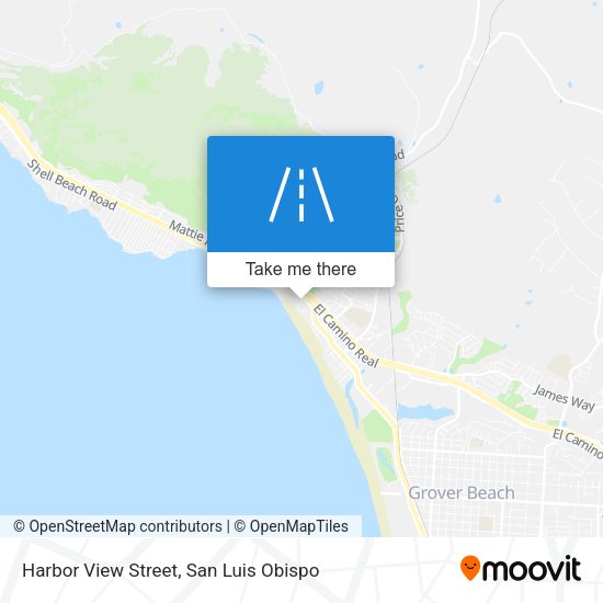 Mapa de Harbor View Street