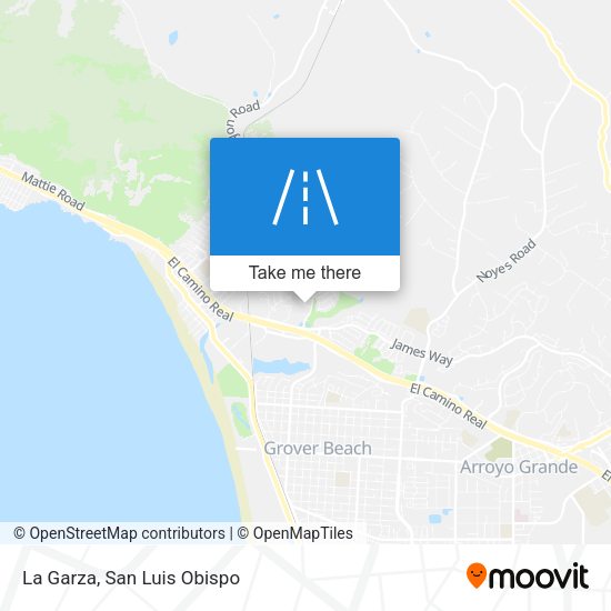 Mapa de La Garza