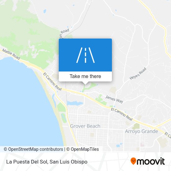La Puesta Del Sol map