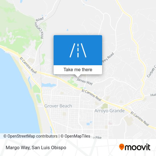 Margo Way map