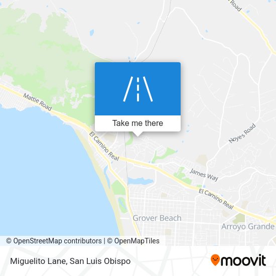 Miguelito Lane map