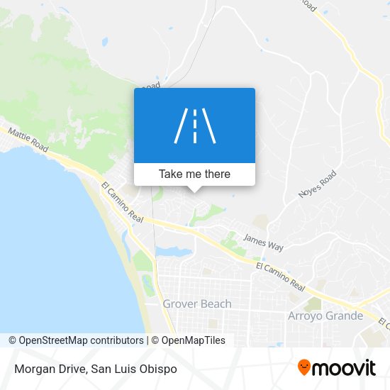 Morgan Drive map