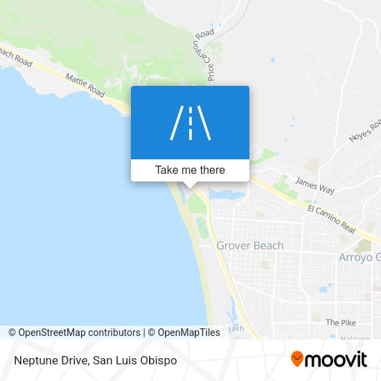 Neptune Drive map