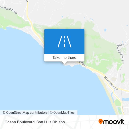 Mapa de Ocean Boulevard