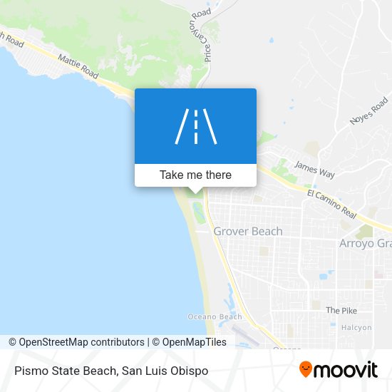 Mapa de Pismo State Beach
