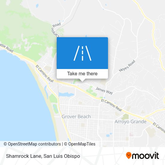 Shamrock Lane map