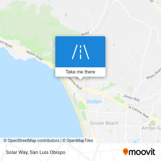 Mapa de Solar Way