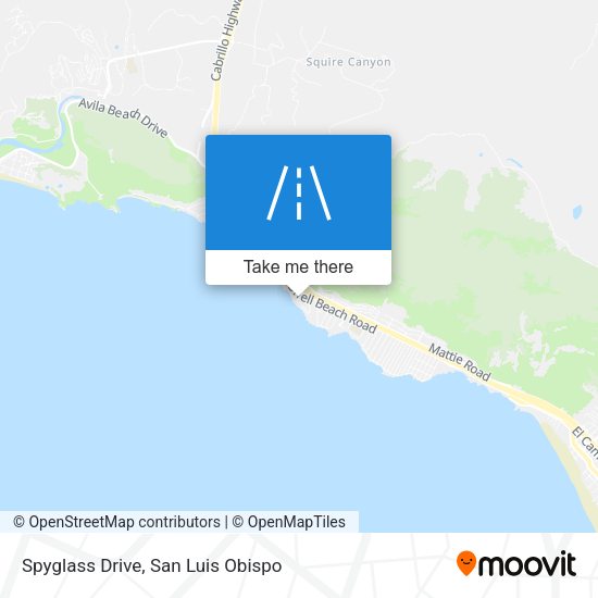 Spyglass Drive map
