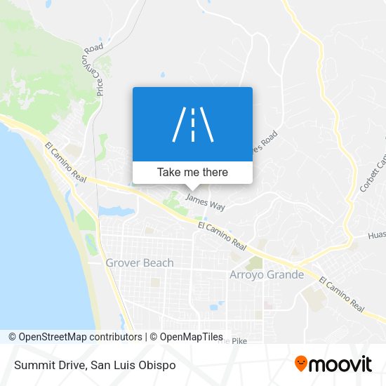 Mapa de Summit Drive