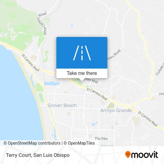 Terry Court map