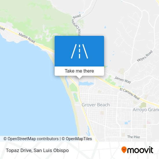 Mapa de Topaz Drive