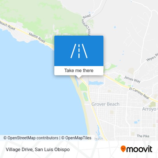 Village Drive map