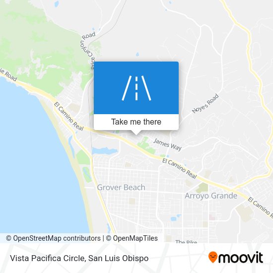 Vista Pacifica Circle map