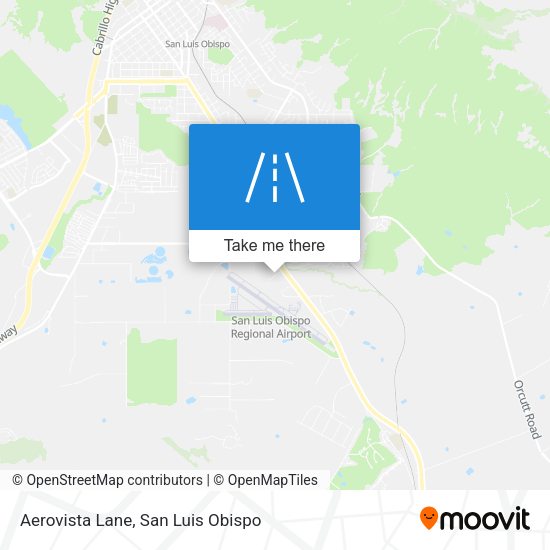Aerovista Lane map