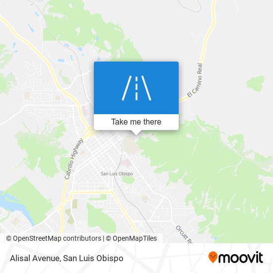 Alisal Avenue map