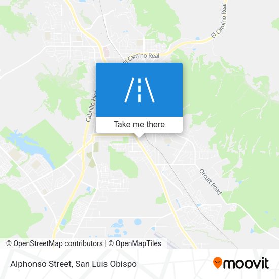 Alphonso Street map