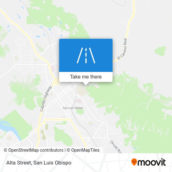 Alta Street map